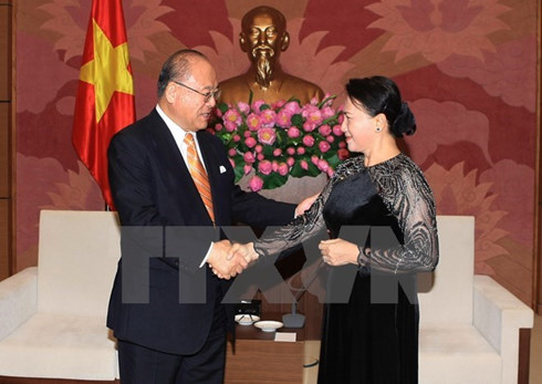 The National Assembly backs exchanges with Japan