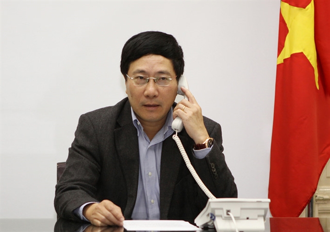 Deputy Prime Minister and Foreign Minister Pham Binh Minh discusses new position of multilateral diplomacy