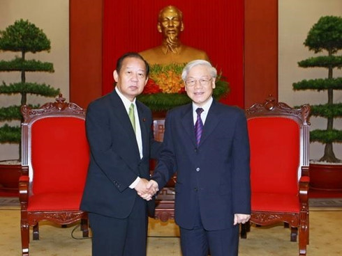 Chuyến thăm Việt Nam của Tổng Thư ký Đảng Dân chủ Tự do Nhật Bản Toshihiro Nikai - Thúc đẩy hợp tác thiết thực, hiệu quả giữa Việt Nam-Nhật Bản